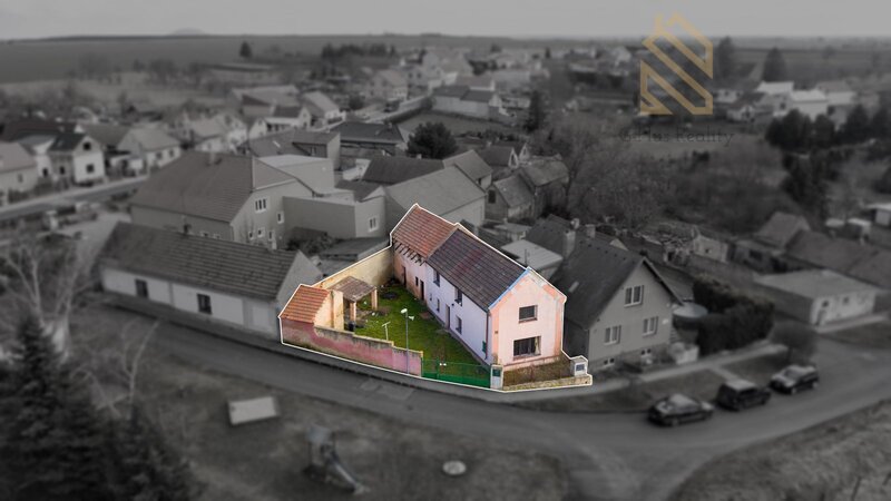 Prodej domu 115m2, pozemek 288m2 Vrbičany