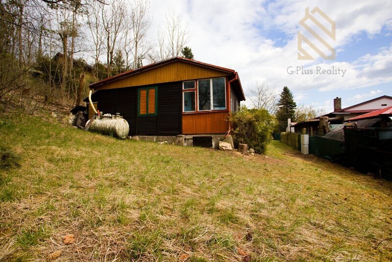 Prodej, zahrada, 229 m2, chata 54m2, Koštice