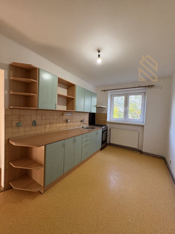 Pronájem, byt, 2+1, 60m2, Bílina