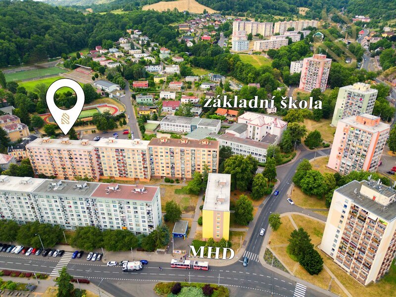 Prodej byt 2+1, 63m2 v Ústí nad Labem