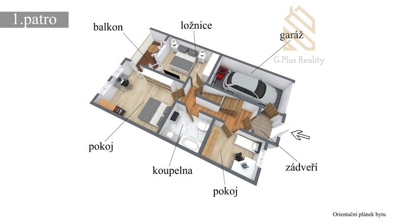Prodej vícegeneračního domu,s garáží a zahradou 197m2,Arnultovice-Nový bor