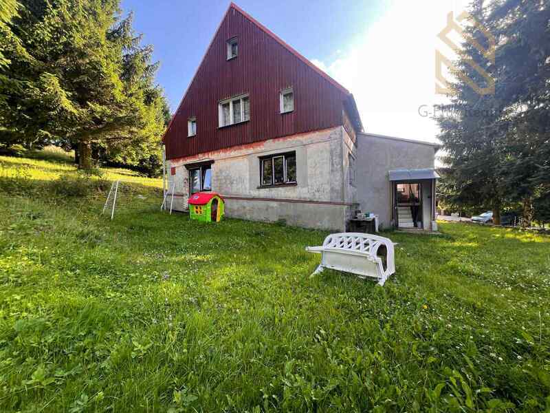 Prodej  domu 110 m/2, pozemek 621m/2 Loučná pod Klínovcem