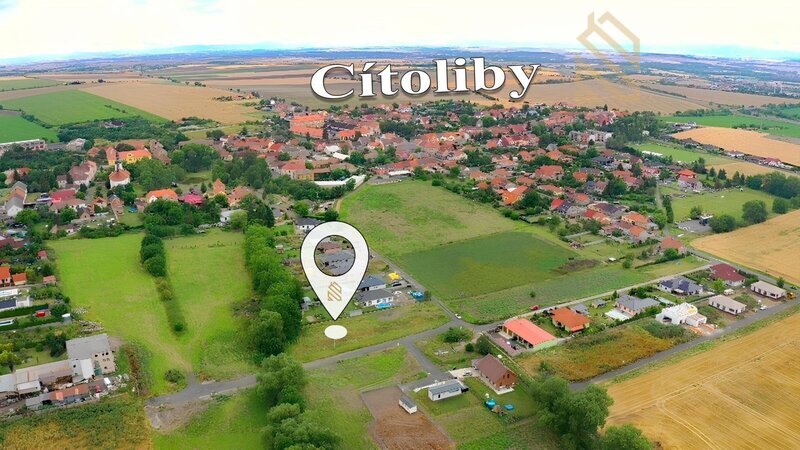 Prodej, stavebního pozemku, 1028m2, Citoliby