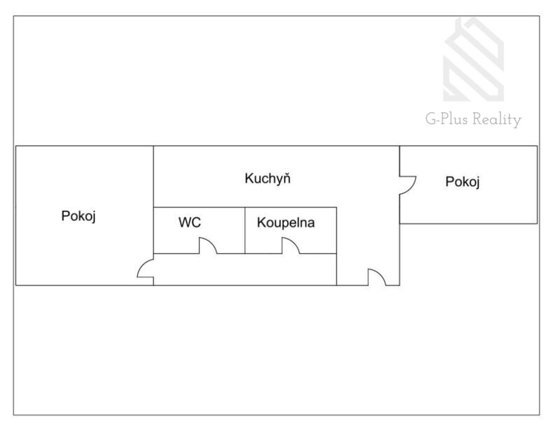 Prodej bytu 2+1, 54 m/2, Kostelní, Lovosice