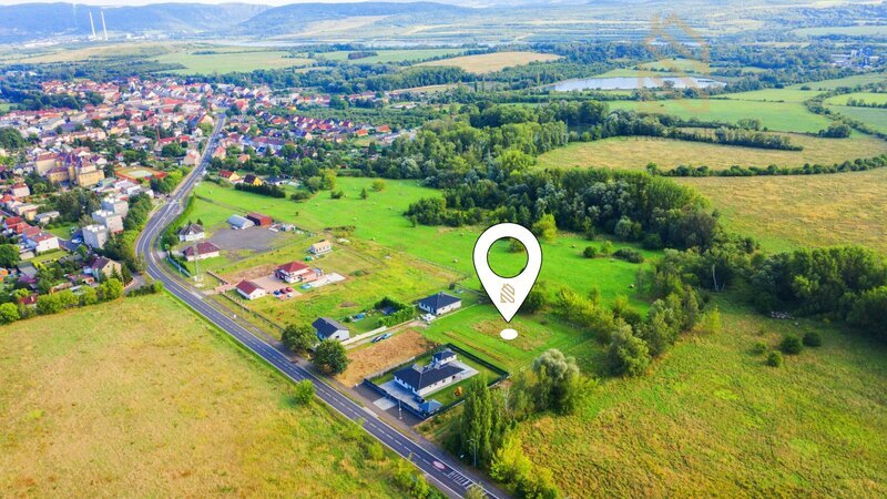 Stavební pozemek o celkové rozloze 2880m2