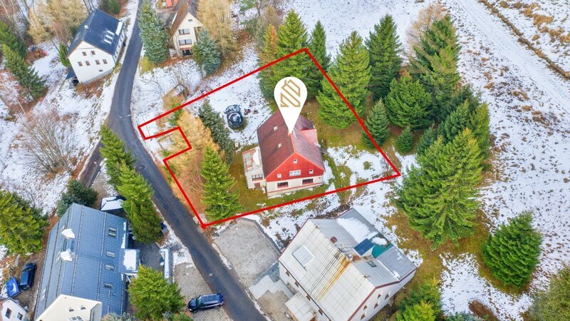 Prodej,  domu 112m2, pozemek 754m2 Loučná pod Klínovcem