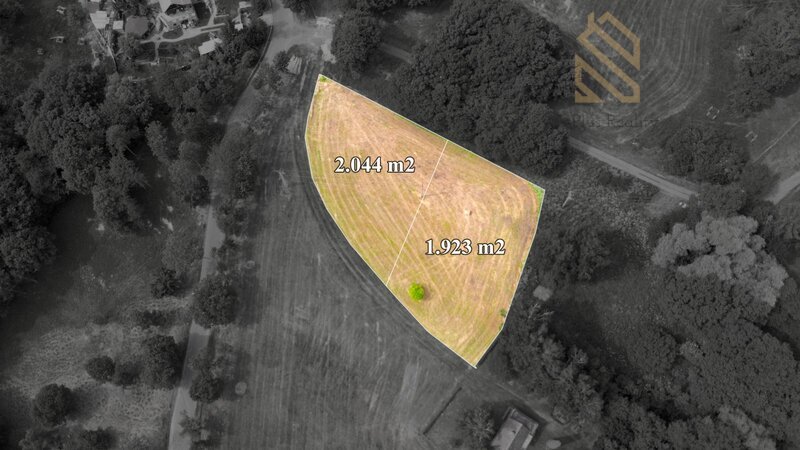 Prodej pozemku 3967 m2, Skalice u Lovosic